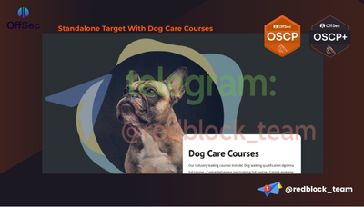 OSCP+ Standalone Target With Dog Care Courses